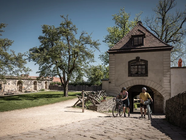 Festungsanlage der Burg Stolpen