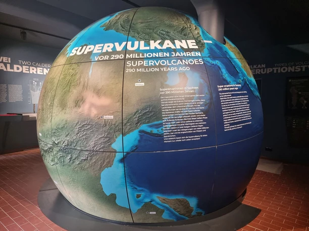 Ausstellung "Supervulkane in Sachsen"