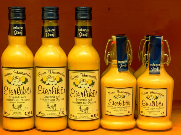 Eierlikör aus eigener Herstellung