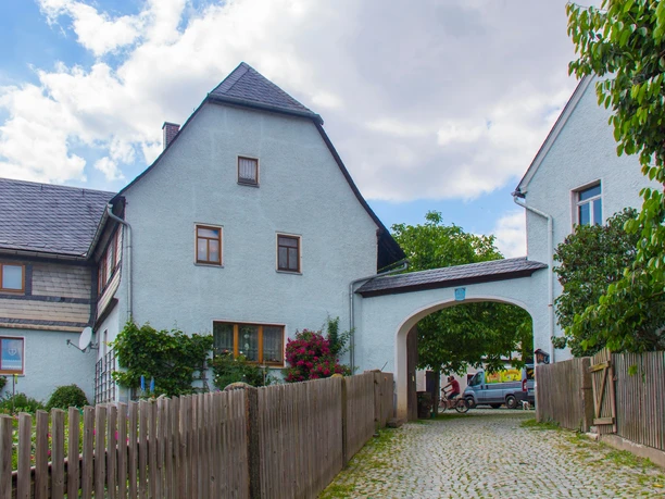 Hofladen Naitschau - Straßenansicht