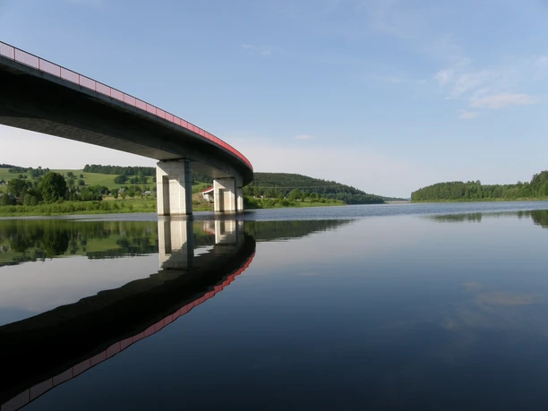 Brücke Talsperre Rauschenbach