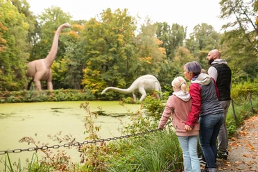 Im Saurierpark Kleinwelka