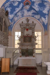 Altarraum Kirche Kieritzsch