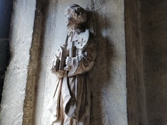 St. Wolfgang in der gleichnamigen Kapelle in Schleiz