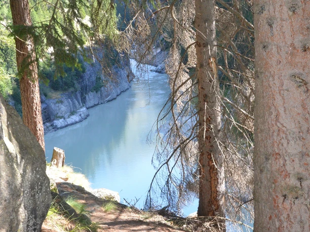 Blick auf den Stausee
