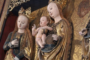 Flügelaltar in Meerane - Detail