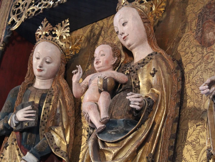 Flügelaltar in Meerane - Detail