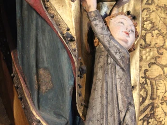 Flügelaltar in Meerane - Detail