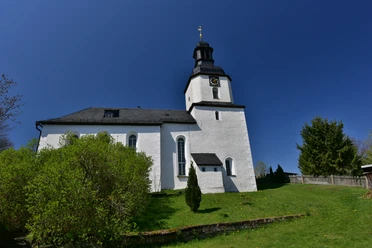 Kirche in Ranspach bei Pausa im sächsischen Vogtland