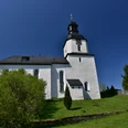 Kirche in Ranspach bei Pausa im sächsischen Vogtland