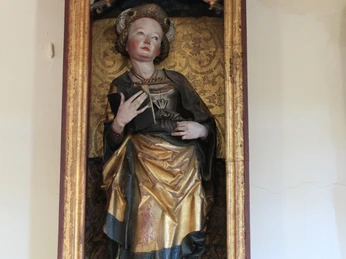 Detail in der Liebfrauenkirche von Auma