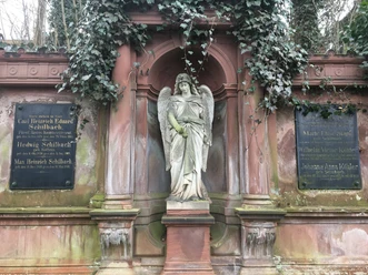 Grab der Familie Schilbach im Neuen Friedhof Greiz