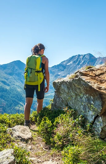 Wanderung zum Laggin Biwak