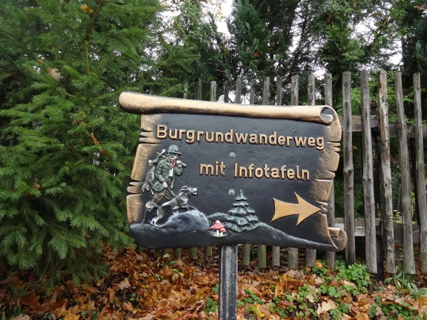 Burgwanderweg um die Burg Scharfenstein