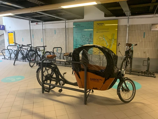 Fahrradstation im Bahnhof, Görlitz