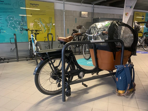 Fahrradstation im Bahnhof, Görlitz