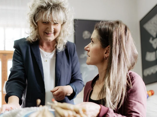 Klöppelschule "Barbara Uttmann" im Kulturzentrum Erzhammer in Annaberg-Buchholz TVE Bilderserie Handwerk 2024