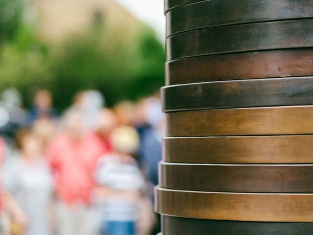 Sean Scully, Coin Stack 2, 2020; Courtesy Sean Scully