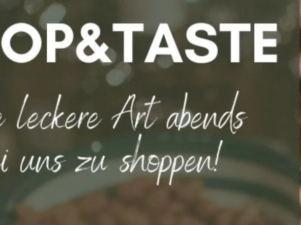 Shop&Taste Titel Shop&Taste Titel