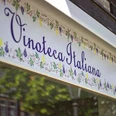 Vinoteca Italiana_Schriftzug Außen