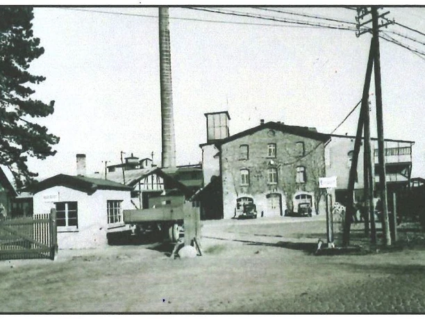 Historische Ansicht Zuckerfabrik Salzgitter-Immendorf 1940 Historische Ansicht Zuckerfabrik Salzgitter-Immendorf 1940