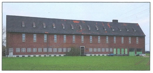 Das unter Denkmalschutz stehende Gebäude der Schaltstation in Salzgitter-Hallendorf