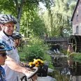 Radfahrer an der Nackten Mühle