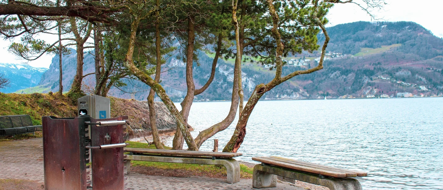 Feuerstelle Steinibachdelta