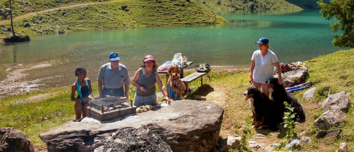 Feuerstelle Bannalp Zwergenweg