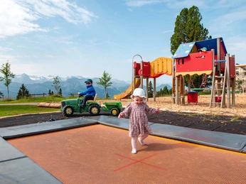 Trampolin und Spielplatz Rigi Scheidegg