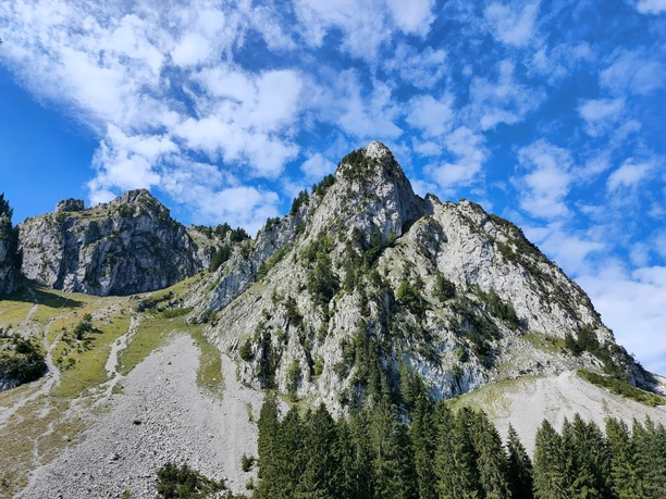 Haggenspitz aus Richtung Gumenwald / Geissloch