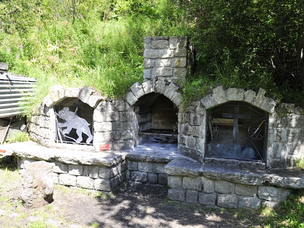 Feuerstelle Realp Furkareuss