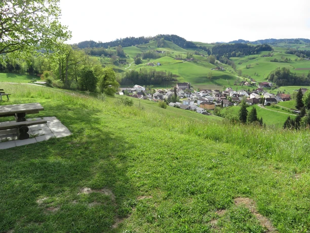Aussicht Feuerstelle Hickern Hergiswil