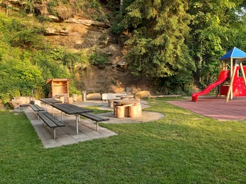 Feuerstelle Blüomatte Hergiswil ideal für Familien