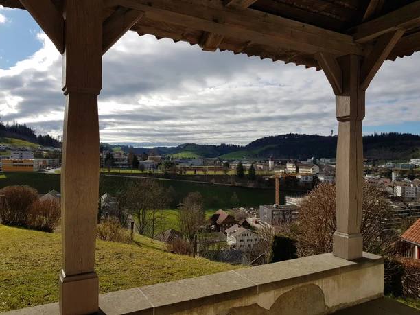 Aussicht von der Kapelle St. Niklaus