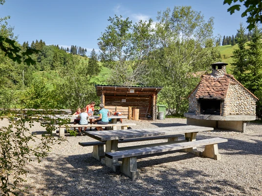 Feuerstelle Bohrplatte