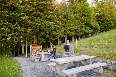Grillstelle beim Wurzilla in Heiligkreuz