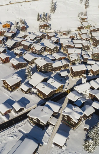 Bergdorf Geschinen (Winter)
