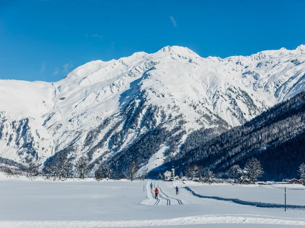 Langlauf im wunderschönen Gommer Hochtal