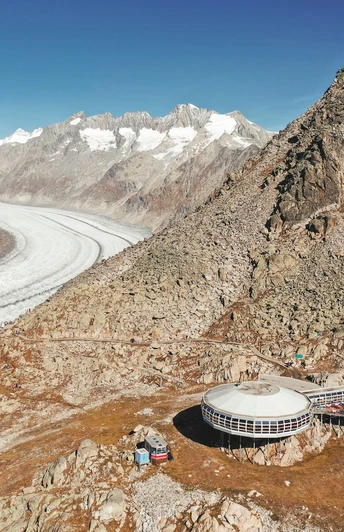Herbstwanderung am Grossen Aletschgletscher