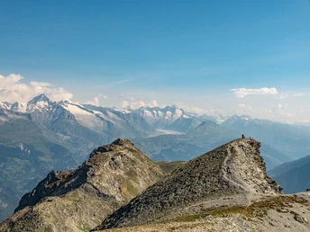 Blick vom Spitzhorli Richtung Aletschgletscher
