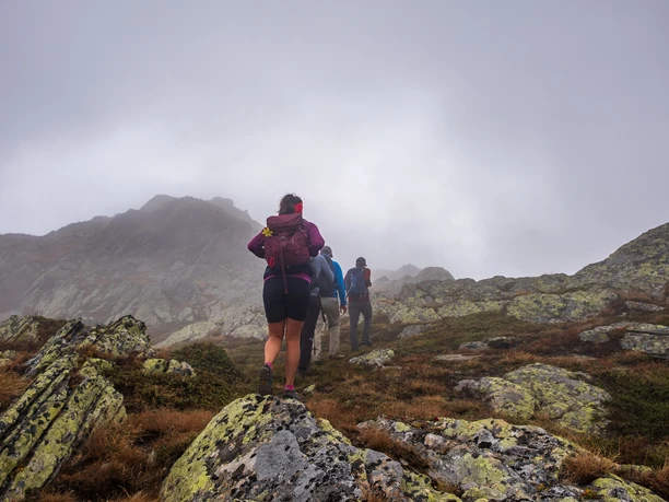 Aufstieg zum Gälmji