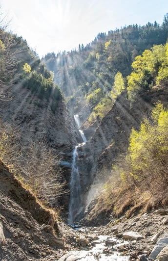 Tunetschgraben zwischen Termen und Mörel