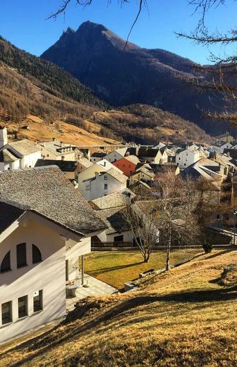 Oberhalb Simplon Dorf