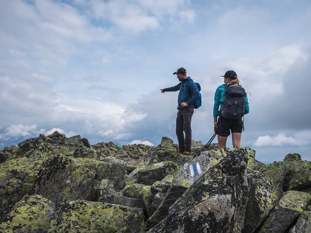 Weg aufs Glishorn - Alpinroute