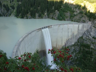 Stausee Gibidum