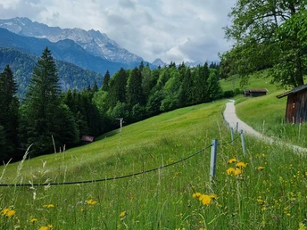 Weg in Richtung Reintal