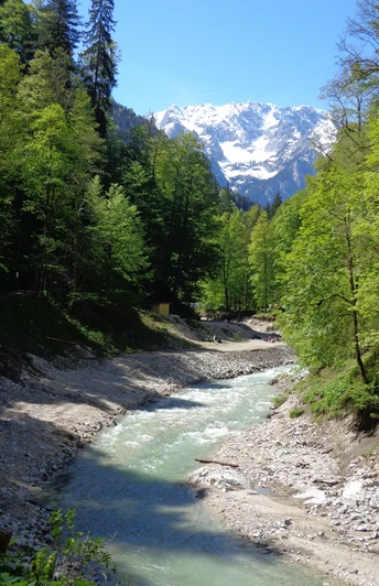 Panorama nach der Partnachklamm