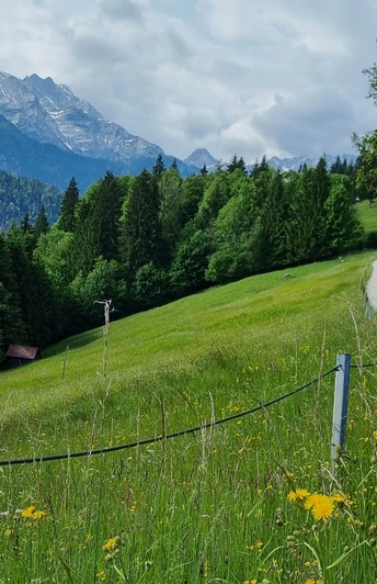 Blick von der Partnachalm