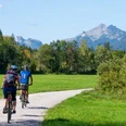 Gut ausgebaute Radwege im Naturpark Ammergauer Alpen